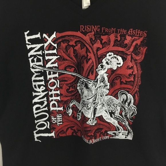 Graphic T-Shirt Knight "Tournament of the Phoenix" - Picture 2 of 9